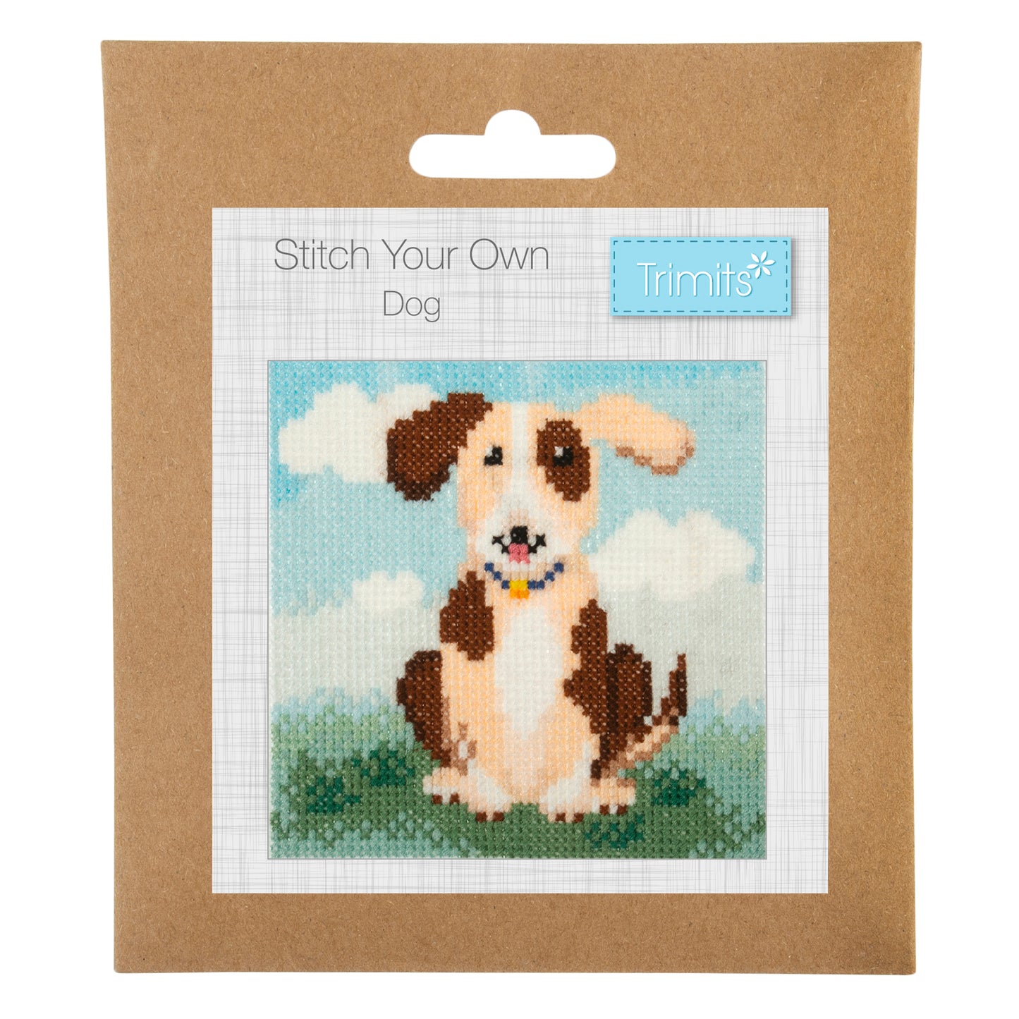 Dog Cross Stitch. Mini Counted Cross Stitch