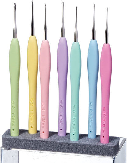 Clover Amour Steel Crochet Hook 0.60mm - 1.75mm