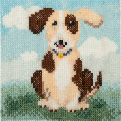 Dog Cross Stitch. Mini Counted Cross Stitch