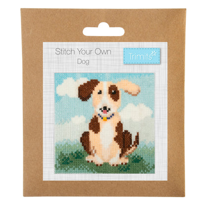 Dog Cross Stitch. Mini Counted Cross Stitch